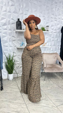 Load image into Gallery viewer, Lace Leopard Jumpsuit
