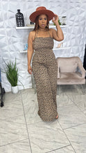 Load image into Gallery viewer, Lace Leopard Jumpsuit
