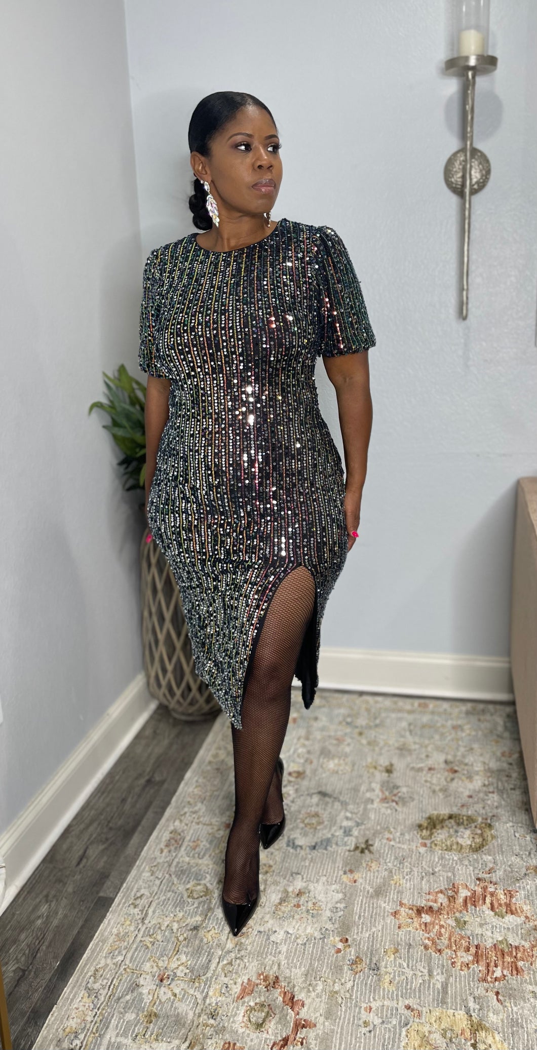 Glam Kate party sequin dress